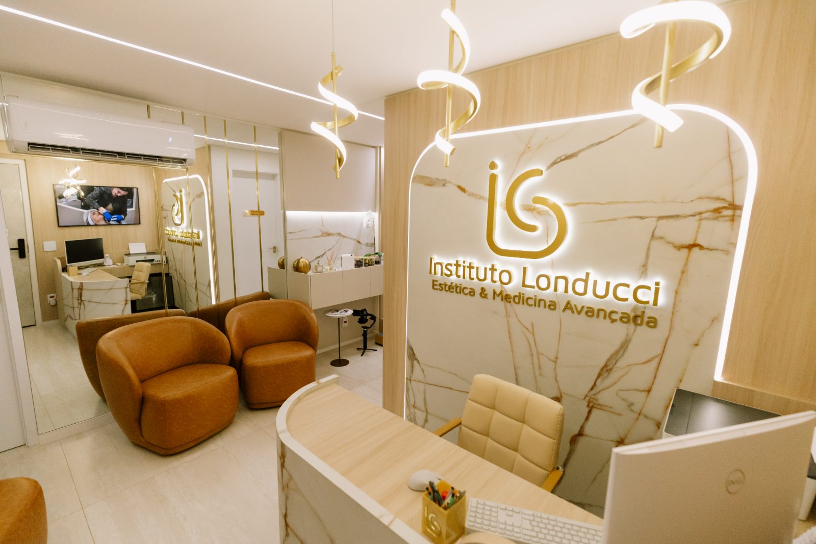 Recepção do Instituto